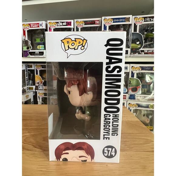 VAULTED LIMITED EDITION EXCLUSIVE Quasimodo Funko Pop #574 Disney Notre Dame LE - Picture 4 of 6